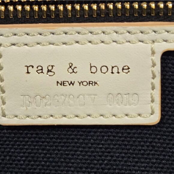 🐢 Rag & Bone Pilot Bag Large Black and Navy - Picture 13 of 17